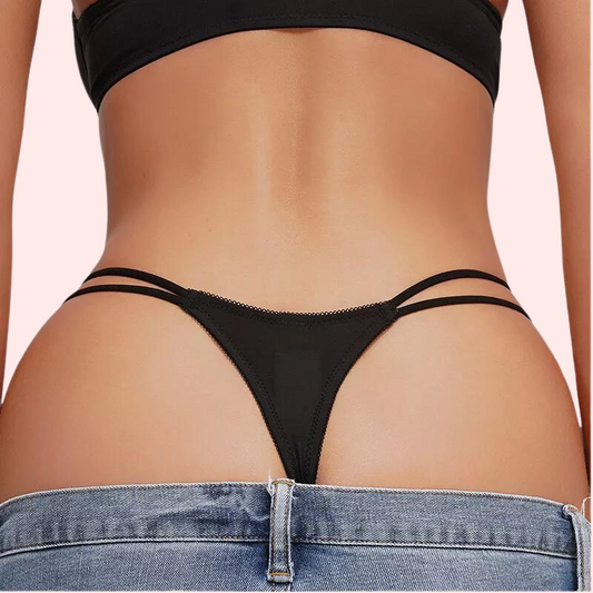 Curve&Co Luxury Silk Panties Cheeky Bow Gift Box
