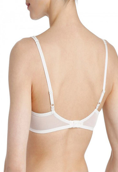 Everyday Wear Chicken Work White Bra Pack Of 2