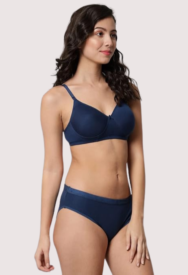 Classic Cotton Sexy Bra & Panty Set Pack of 2
