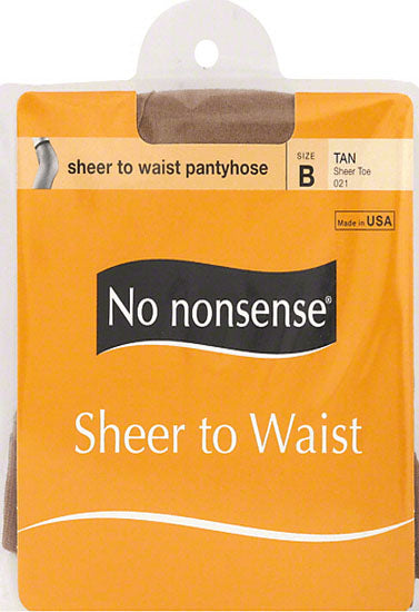 No Nonsense Beautifully Sheer Toe To Waist Pantyhose
