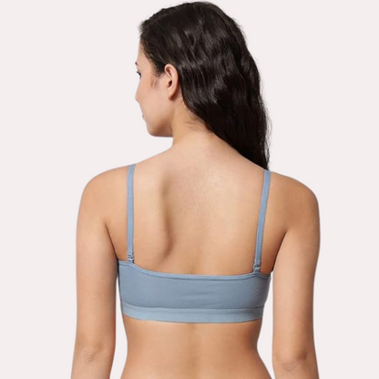 Wire-Free Women's Sports Bra Panty Set Pack of 2