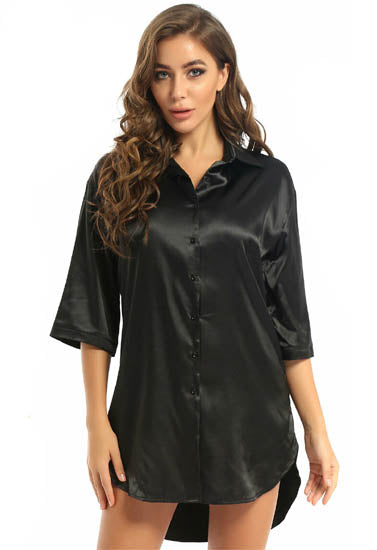 Luxury Japanees Satin Loung Sleep Dress