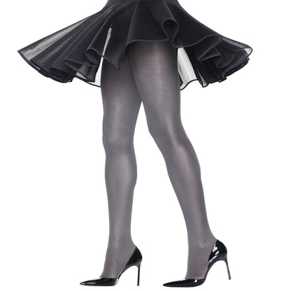 Hanes Profiles Silky Sheer Grey Pantyhose