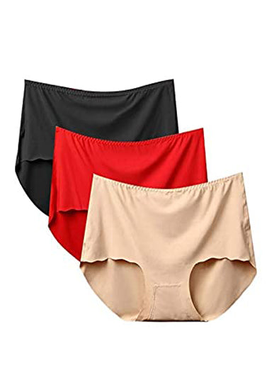 Luxury Laser Cut Seamless Panties Pack of 3