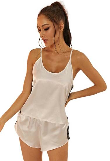 Curve&Co Classic Silk Satin lounge set