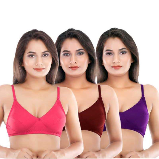 Cotton Summer Bras Pack of 10
