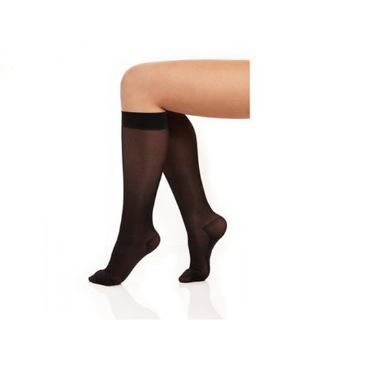 Le Bourget Black Hi-socks Unisex Western Seamless Boot Socks Pack Of 2