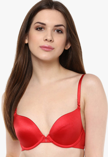 Smooth Sexy Hot Red Bridal Bra Pack Of 2