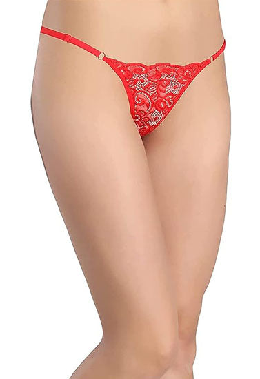 Women's Lace G-String Set Pack of 4