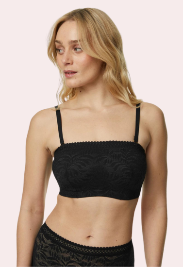 Non-Wired Lace Tube Bralette Pack of 2