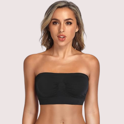 Non-Padded Strapless Tube Bras Pack of 2