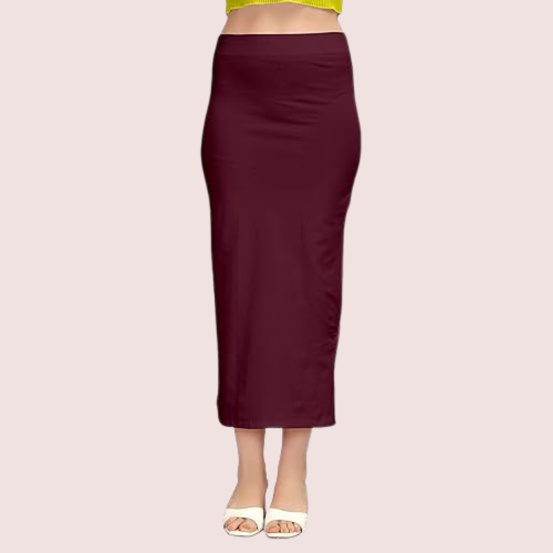 Curve&Co Cotton Shapewear Petticoat for Sarees