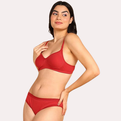 Soft Cotton Lingerie Set For Her Pack of 2