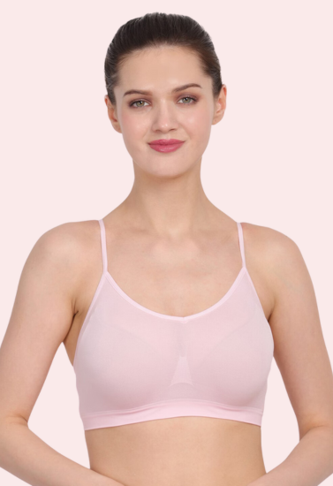 Blush Comfort Light Pink Bra Non Padded Pack of 2